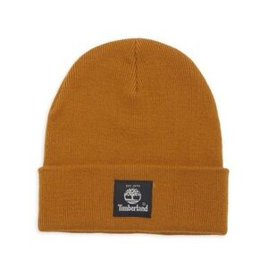 Timberland Logo Folded Cuff Beanie